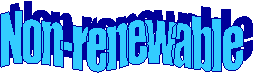 Non-renewable